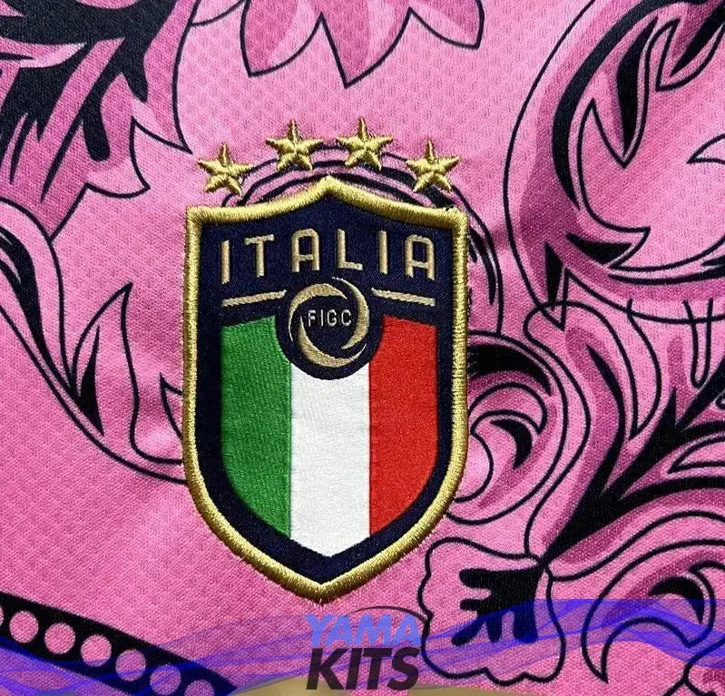 Maillot Italie Versace Édition spéciale « Rose » 2023/2024 - YamaKits
