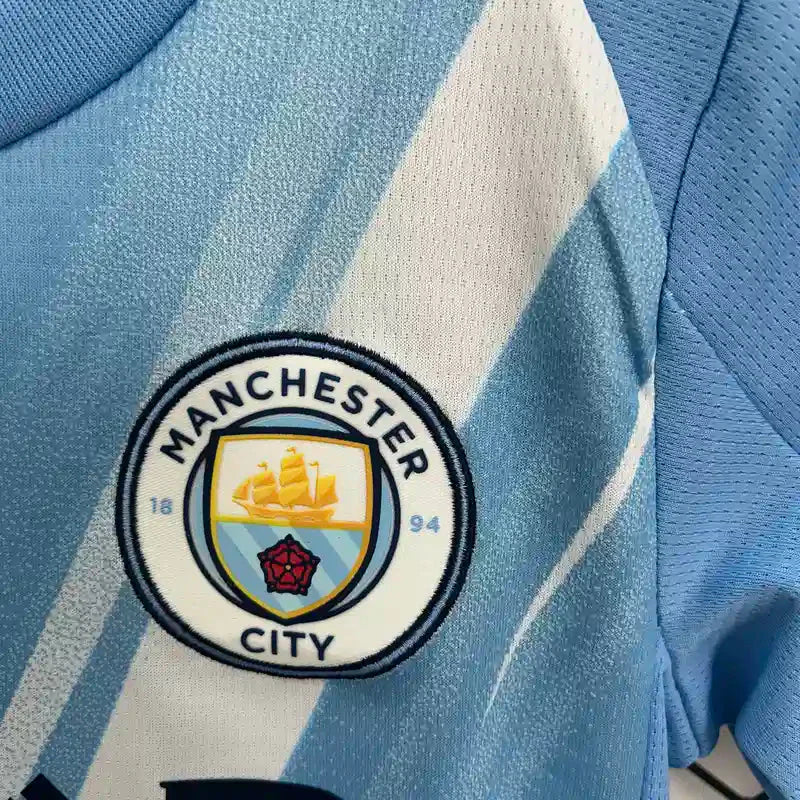 Maillot Manchester City enfant domicile 2025/2026 YamaKits Foot