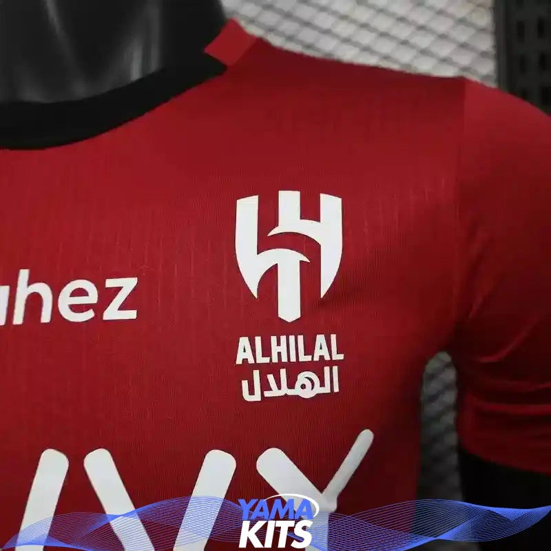 MAILLOT AL-HILAL CONCEPT "Rouge" 2025/2026 Version Player YamaKits Foot