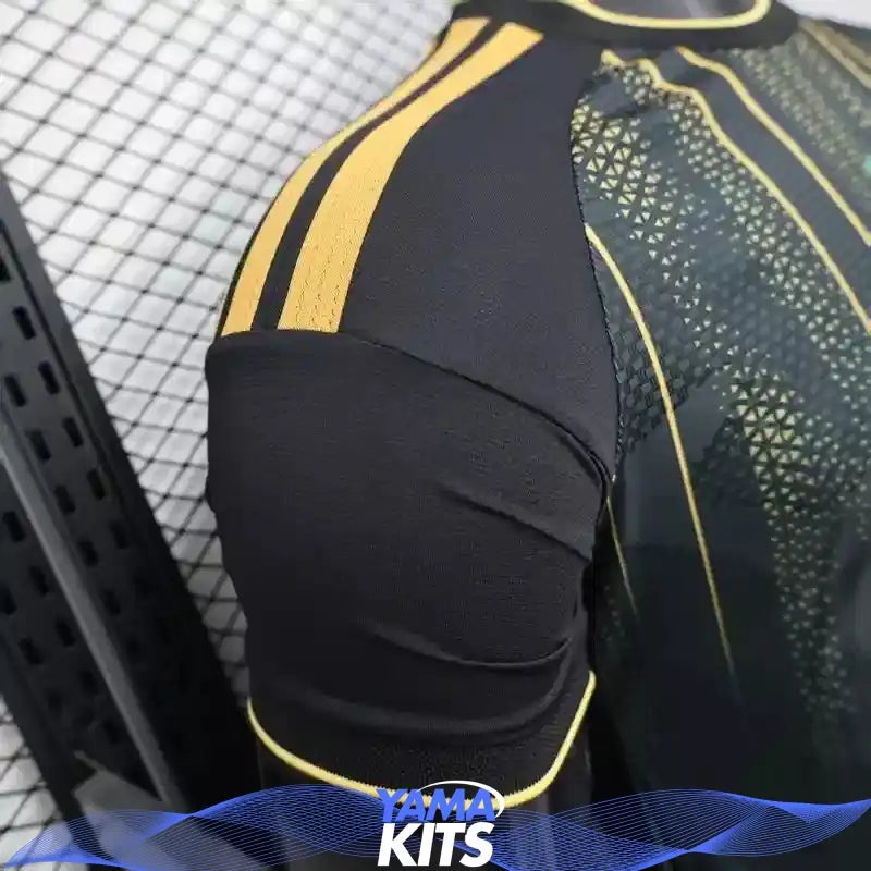 MAILLOT ALGERIE CONCEPT "Noir" 2026/2027 Version Player YamaKits Foot