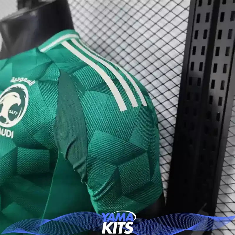 MAILLOT ARABIE SAOUDITE DOMICILE 2025/2026 Version Player YamaKits Foot