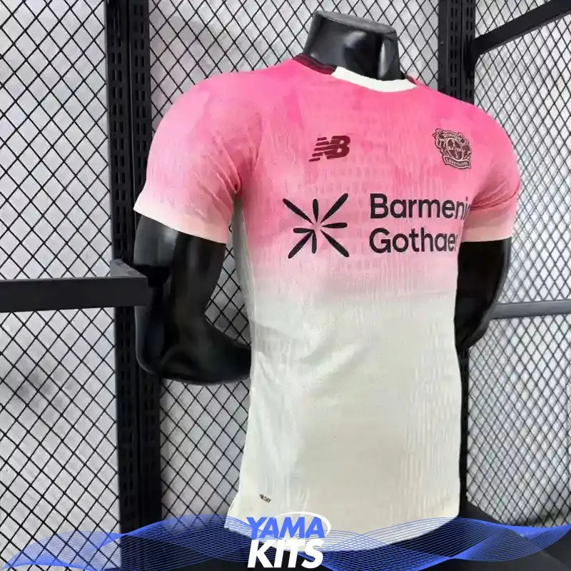 MAILLOT BAYERN LEVERKUSEN "Rose" 2025/2026 YamaKits Foot