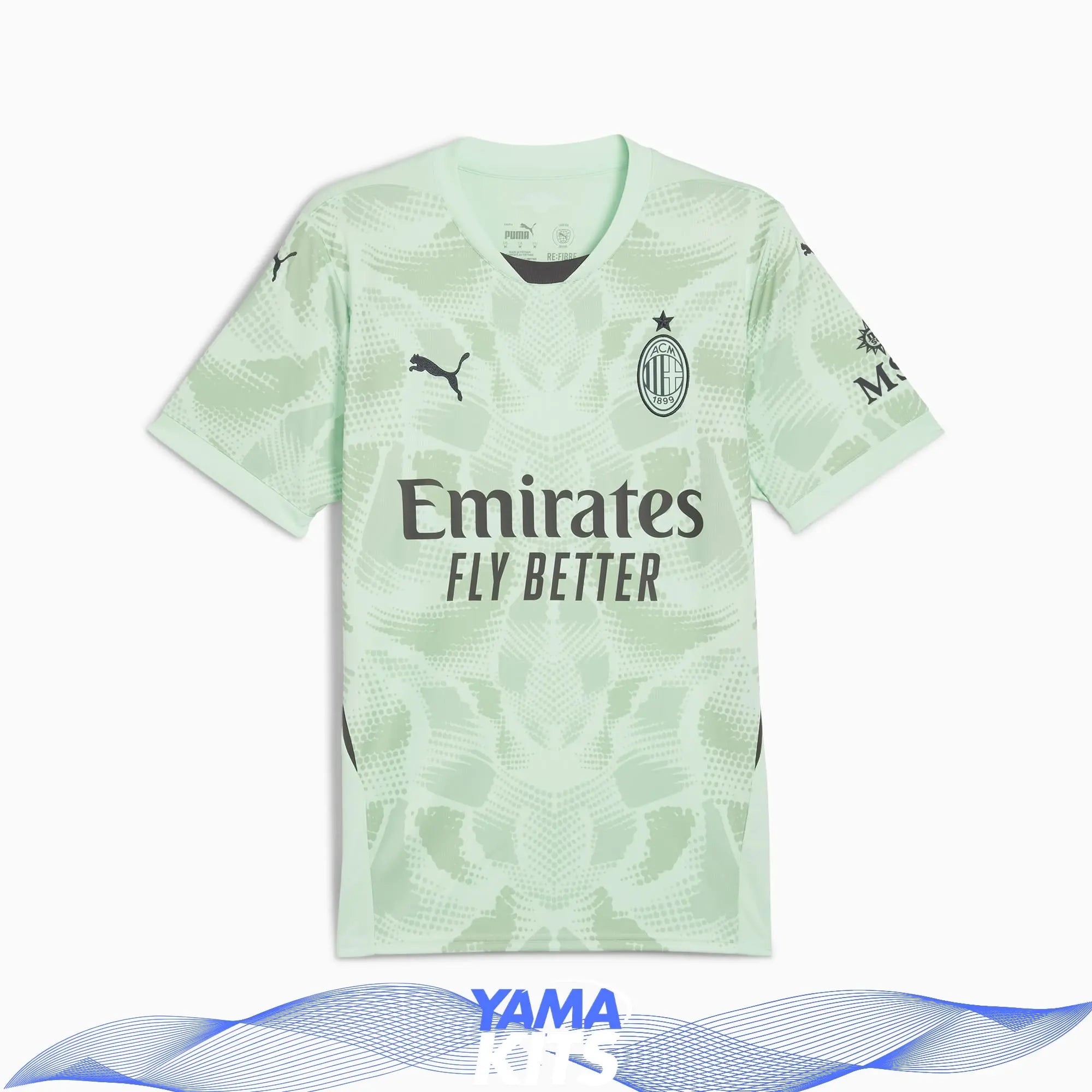 Maillot Ac Milan gardien « vert » 2024/2025 YamaKits