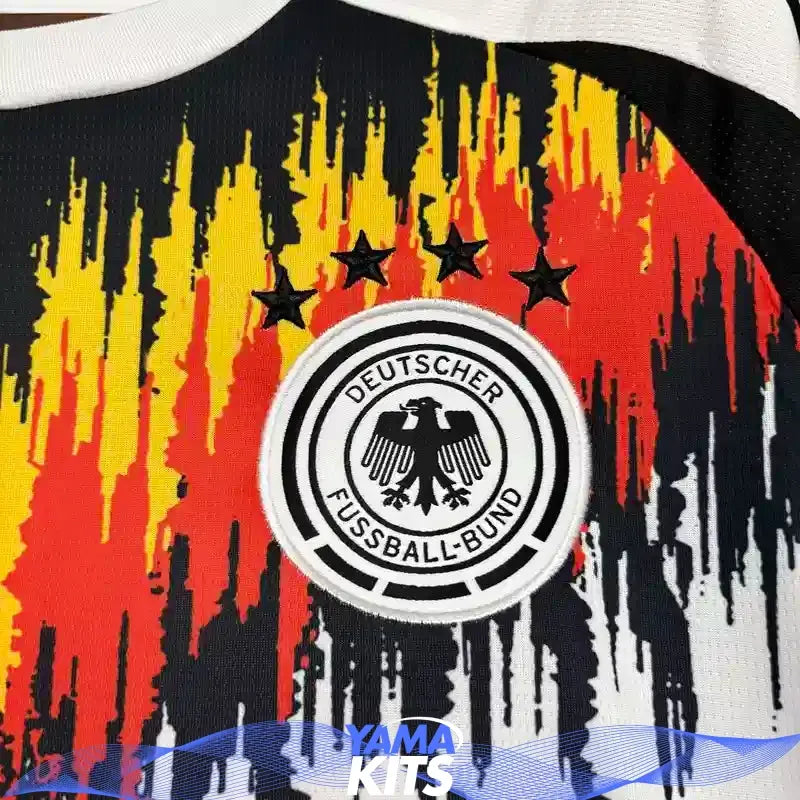 Maillot Allemagne concept rayure 2026/2027 YamaKits Foot
