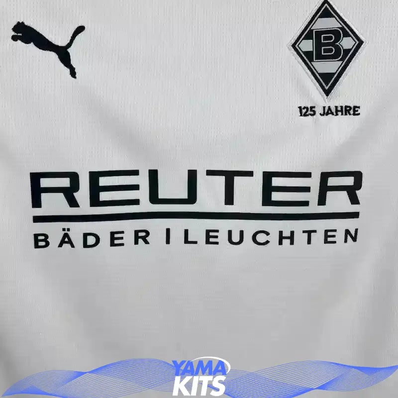 Maillot Borussia Mönchengladbach enfant domicile 2025/2026 YamaKits Foot