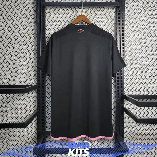 Maillot Inter Miami extérieur "Noir" 2023/2024 YamaKits Foot