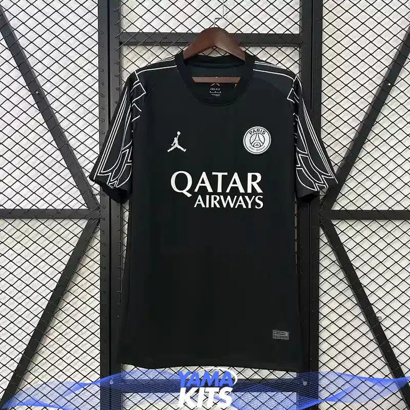 Maillot Paris SG concept « Jordan, noir » 2025/2026 YamaKits