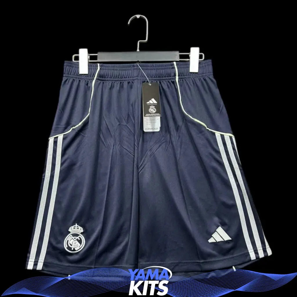 Short Real Madrid extérieur 2025-2026 Yamakits Short foot