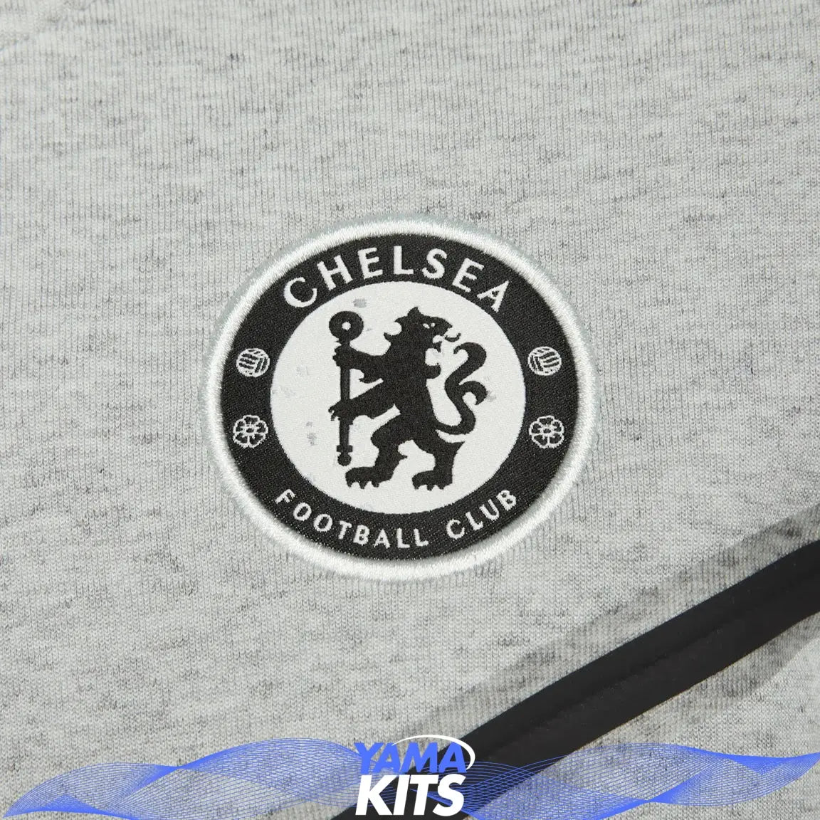Veste Chelsea tech nike "Gris" fleece 2024/2025 Yamakits
