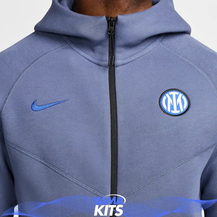 Veste Inter milan tech nike "Bleu" fleece 2024/2025 nike tech