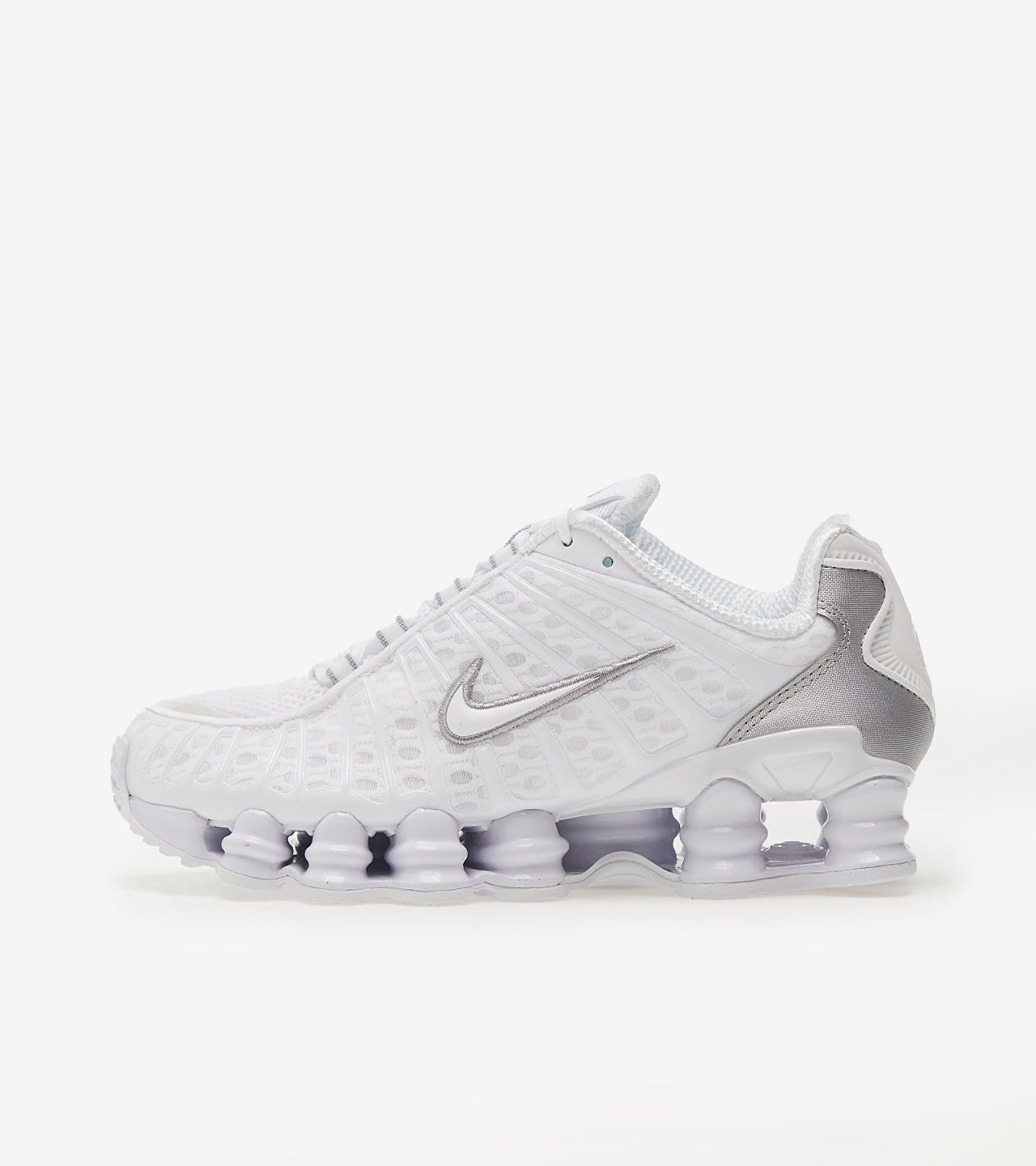 Nike Shox « TL White Metallic Silver Max Orange (W) »