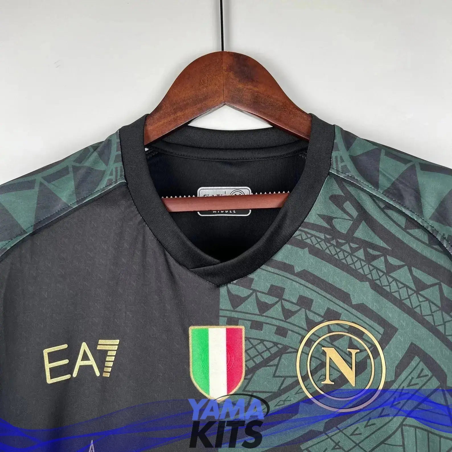 Maillot Napoli Third « noir » 2024/2025 - YamaKits