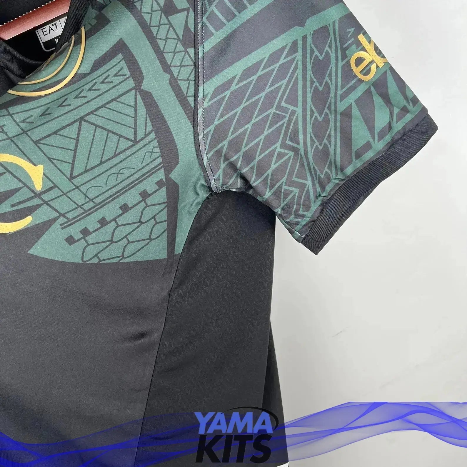 Maillot Napoli Third « noir » 2024/2025 - YamaKits