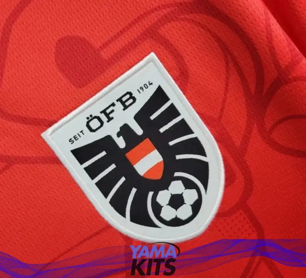 Maillot de l’Autriche Domicile « Rouge » Version Fan 2024/2025 - YamaKits