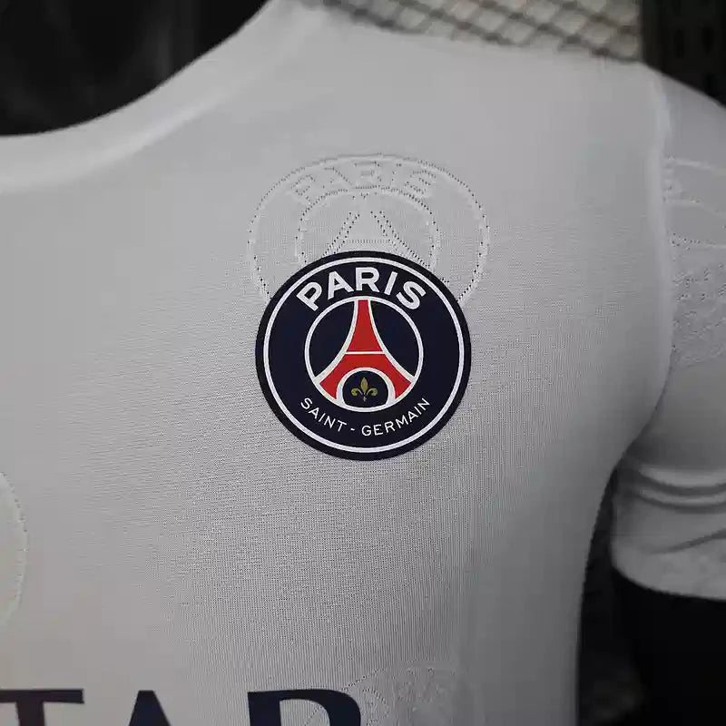 Maillot Paris SG Version "Player, blanc" 2025/2026 YamaKits