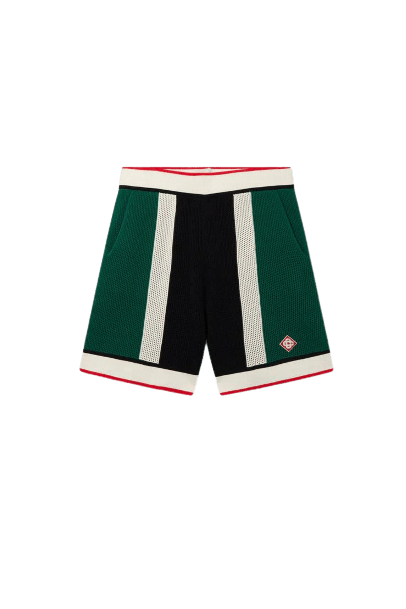 TENNIS MAILLE « RAYÉ SHORTS »