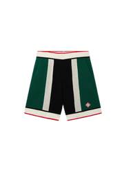 TENNIS MAILLE « RAYÉ SHORTS »
