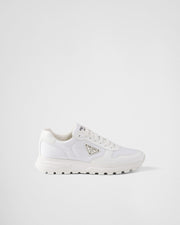 Basket Prada « Blanc en cuir brossé »