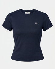 T-Shirt Fit Bleu
