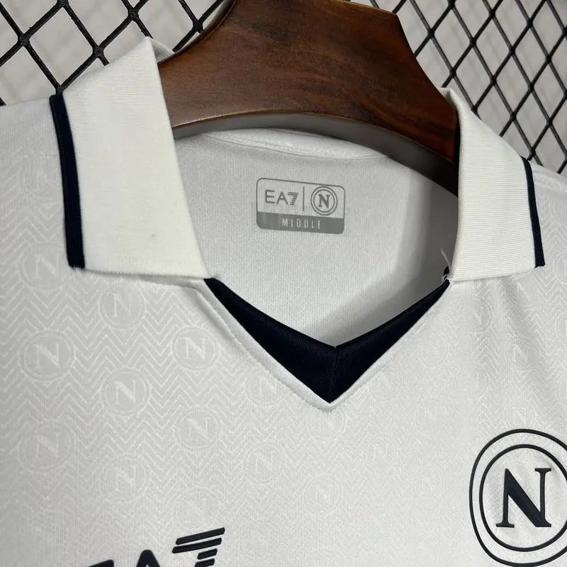 Maillot Napoli extérieur "Blanc" 2024/2025 YamaKits Foot