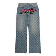 SS22 GRAFFITI « BAGGY DENIM JEANS »