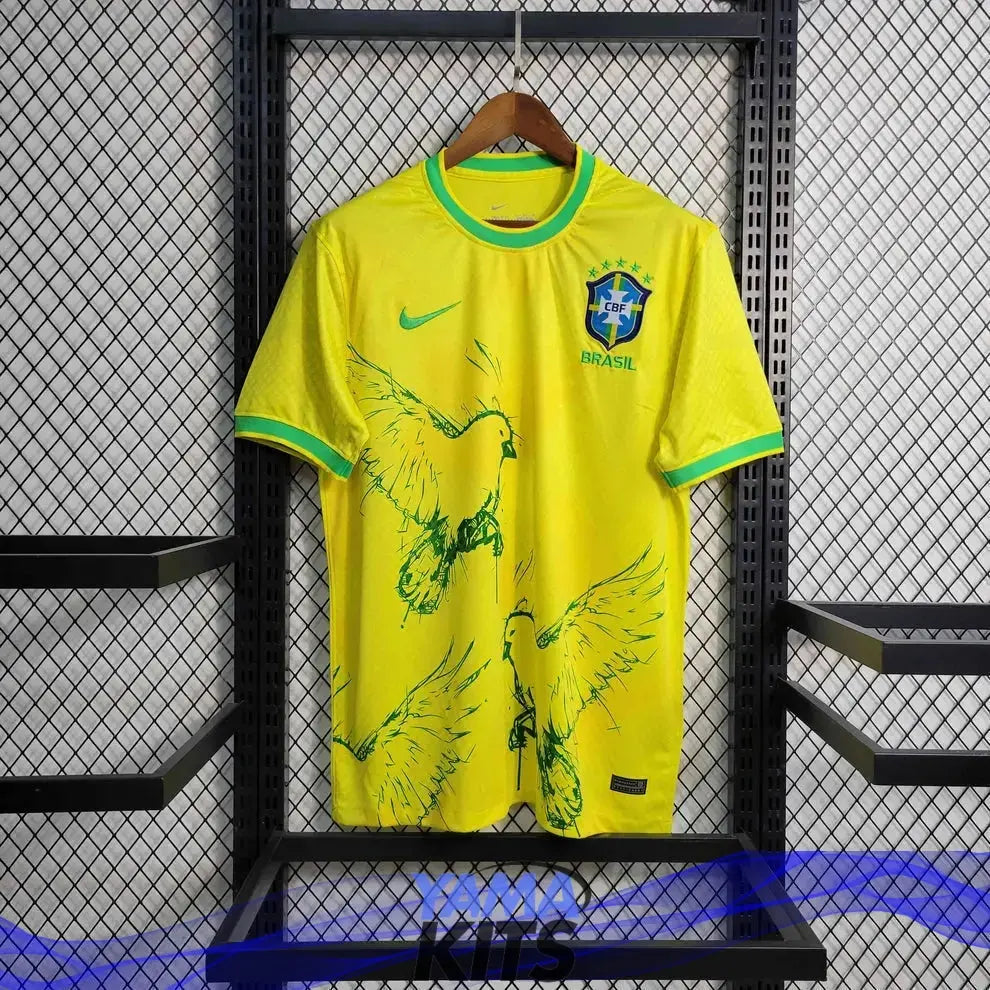 Maillot Brésil/ Brazil Concept « oiseaux jaune » 2024 - YamaKits