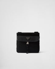 Sac porté épaule en Re-Nylon et cuir Saffiano - #10
