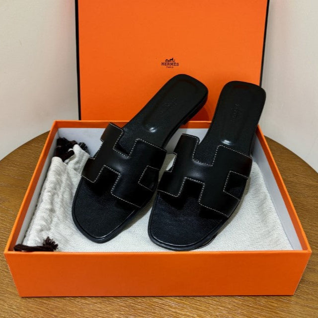 Hermes - « Claquettes Noir »