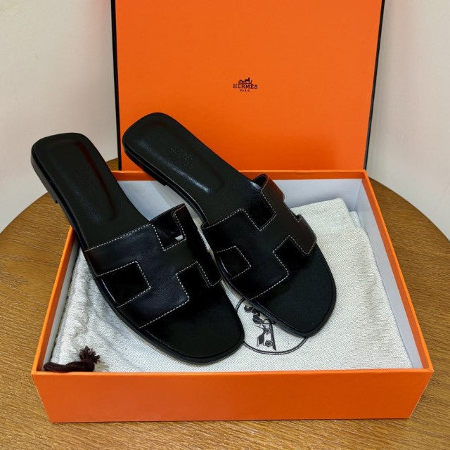 Hermes - « Claquettes Noir »