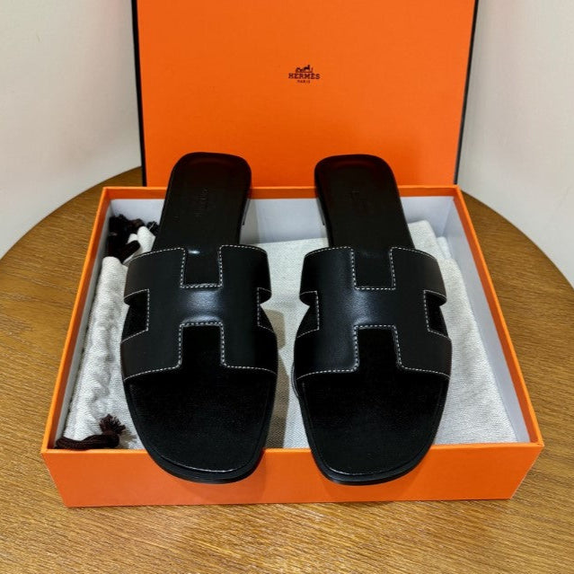 Hermes - « Claquettes Noir »
