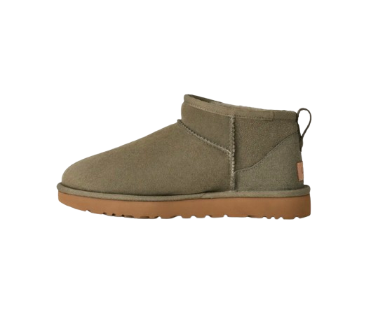 UGG Femme « Botte Classic Ultra Mini Vert »