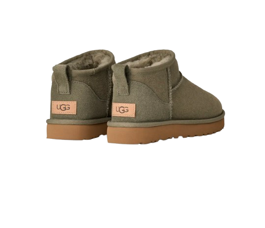 UGG Femme « Botte Classic Ultra Mini Vert »