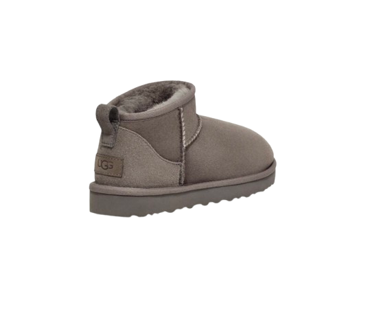 UGG Femme « Botte Classic Ultra Mini Gris »