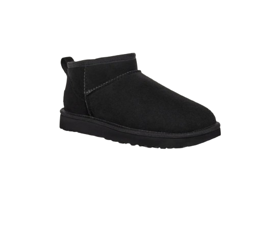 UGG Femme « Botte Classic Ultra Mini Noir »
