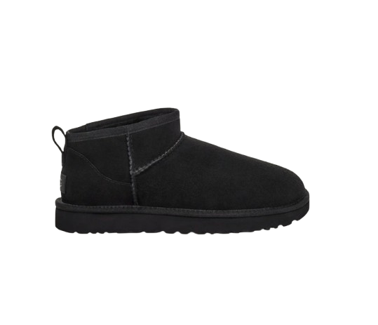 UGG Femme « Botte Classic Ultra Mini Noir »