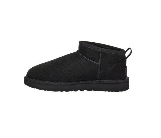 UGG Femme « Botte Classic Ultra Mini Noir »