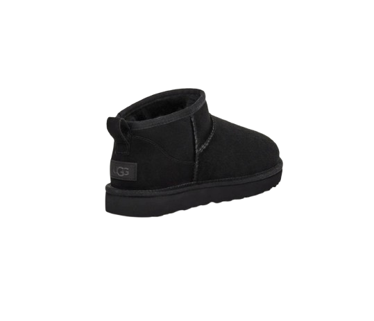 UGG Femme « Botte Classic Ultra Mini Noir »