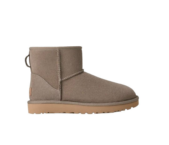 Femme Botte « Classic Mini II Gris Galet »