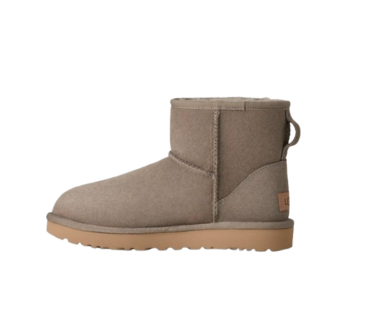 Femme Botte « Classic Mini II Gris Galet »