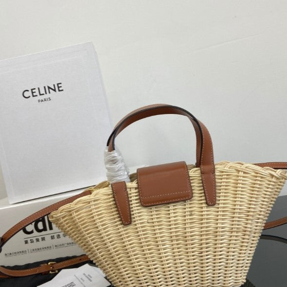 C­eli­ne - « Classic Panier Teen Couffin Wicker Natural »