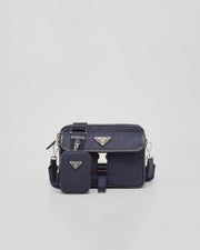 Sac porté épaule en Re-Nylon et cuir Saffiano - #3
