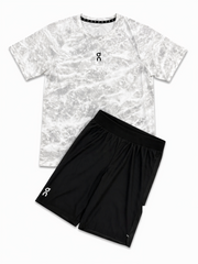 Summer white « camo tracksuit »