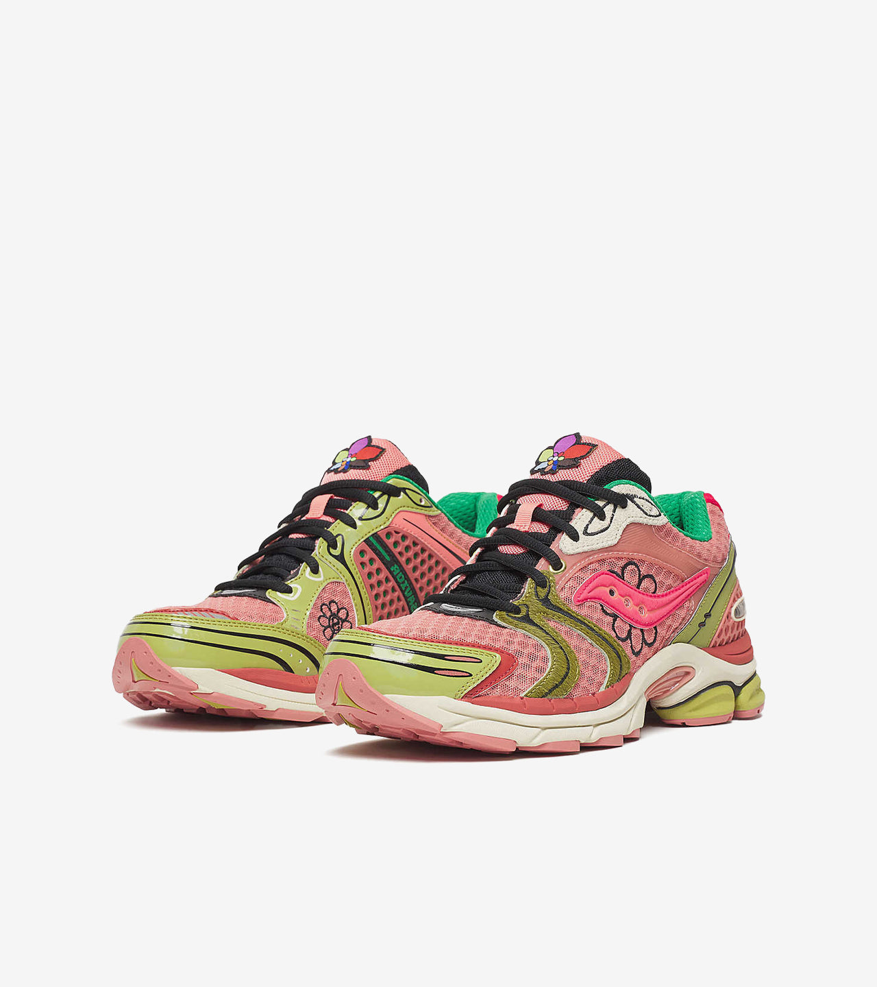 Saucony ProGrid « Triumph 4 Jae Tips Flowers Grow Uptown Virginia Creeper »