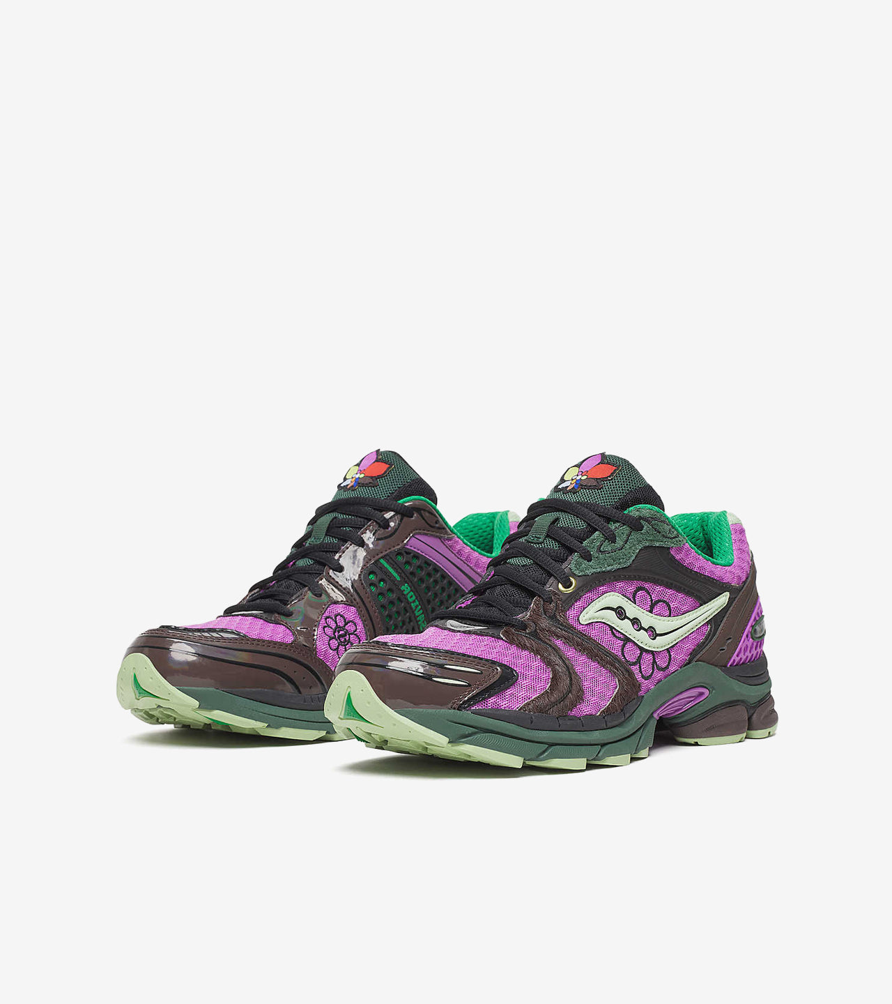 Saucony ProGrid « Triumph 4 Jae Tips Flowers Grow Uptown Perilla »