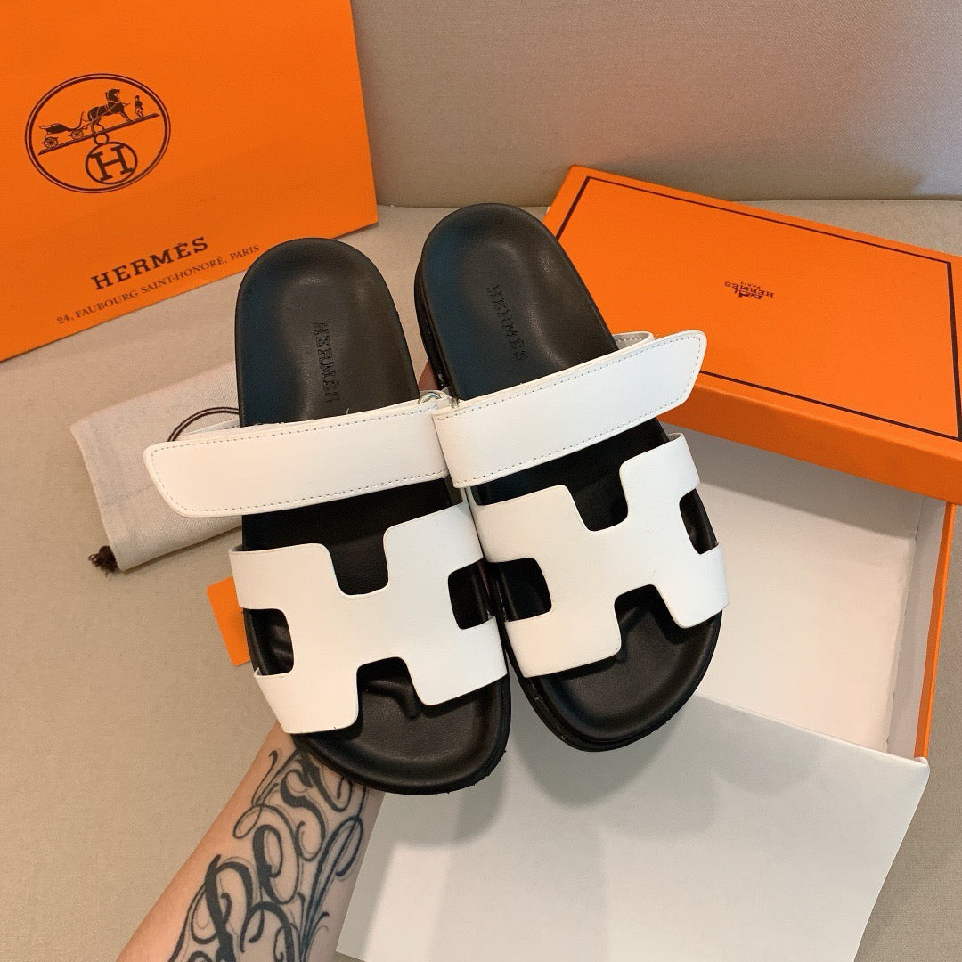 Hermes - « Sandales Chypre Blanc »