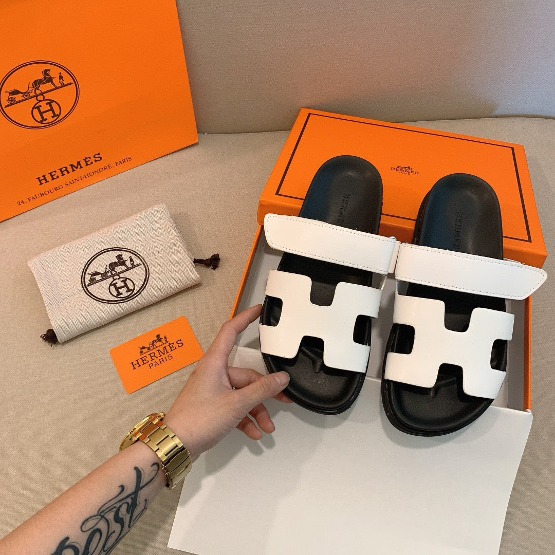 Hermes - « Sandales Chypre Blanc »