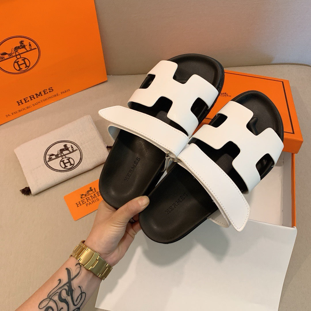Hermes - « Sandales Chypre Blanc »