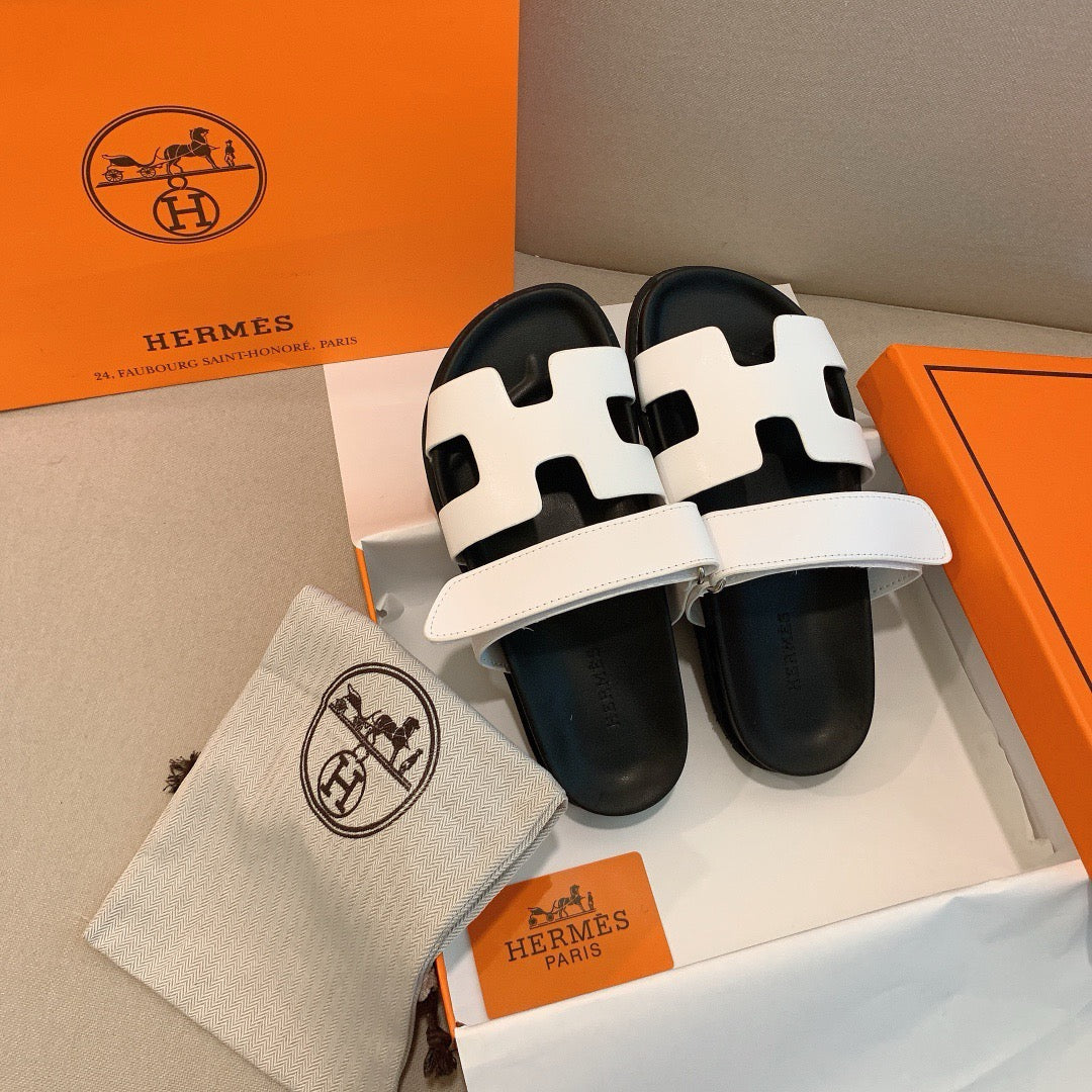 Hermes - « Sandales Chypre Blanc »