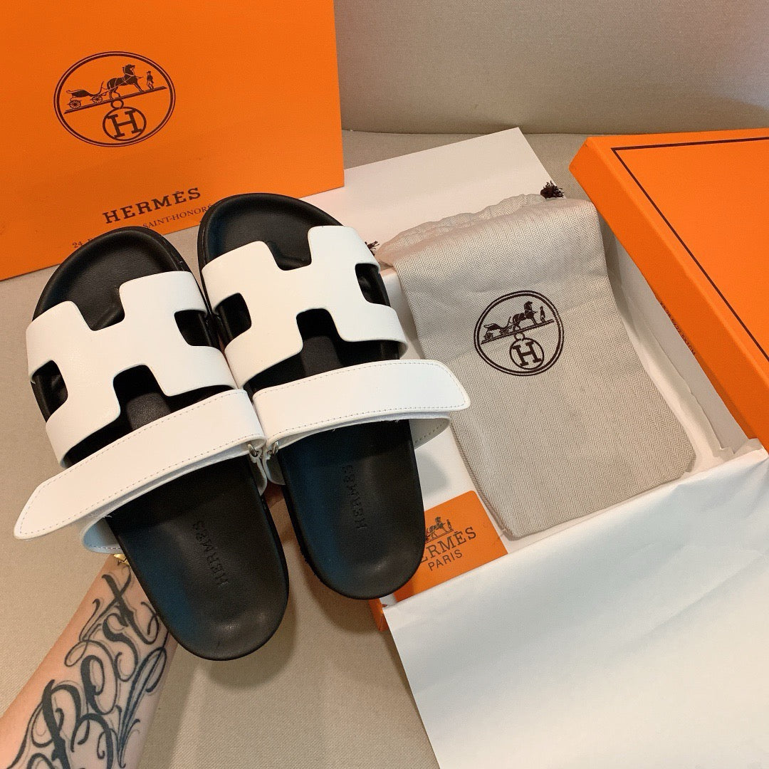 Hermes - « Sandales Chypre Blanc »