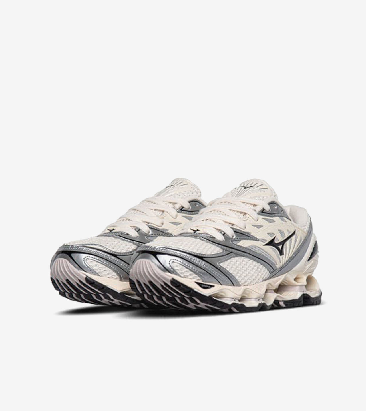 Mizuno Wave « Prophecy LS Pristine Black Silver »